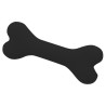 Kinky Puppy Os en silicone Bone Noir